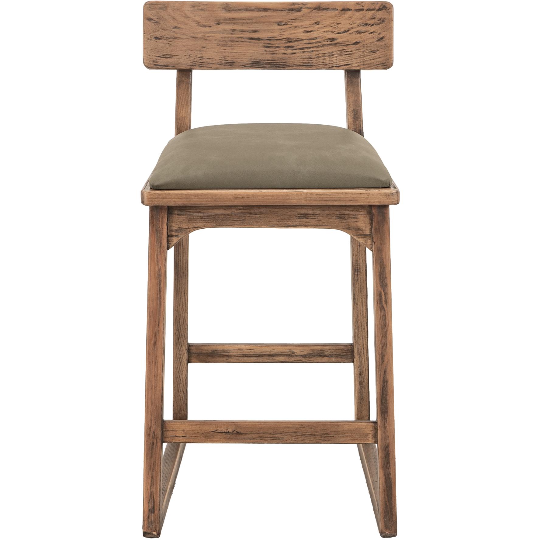 Balam Upholstered 30" Barstool 1 Balam Upholstered 30" Barstool