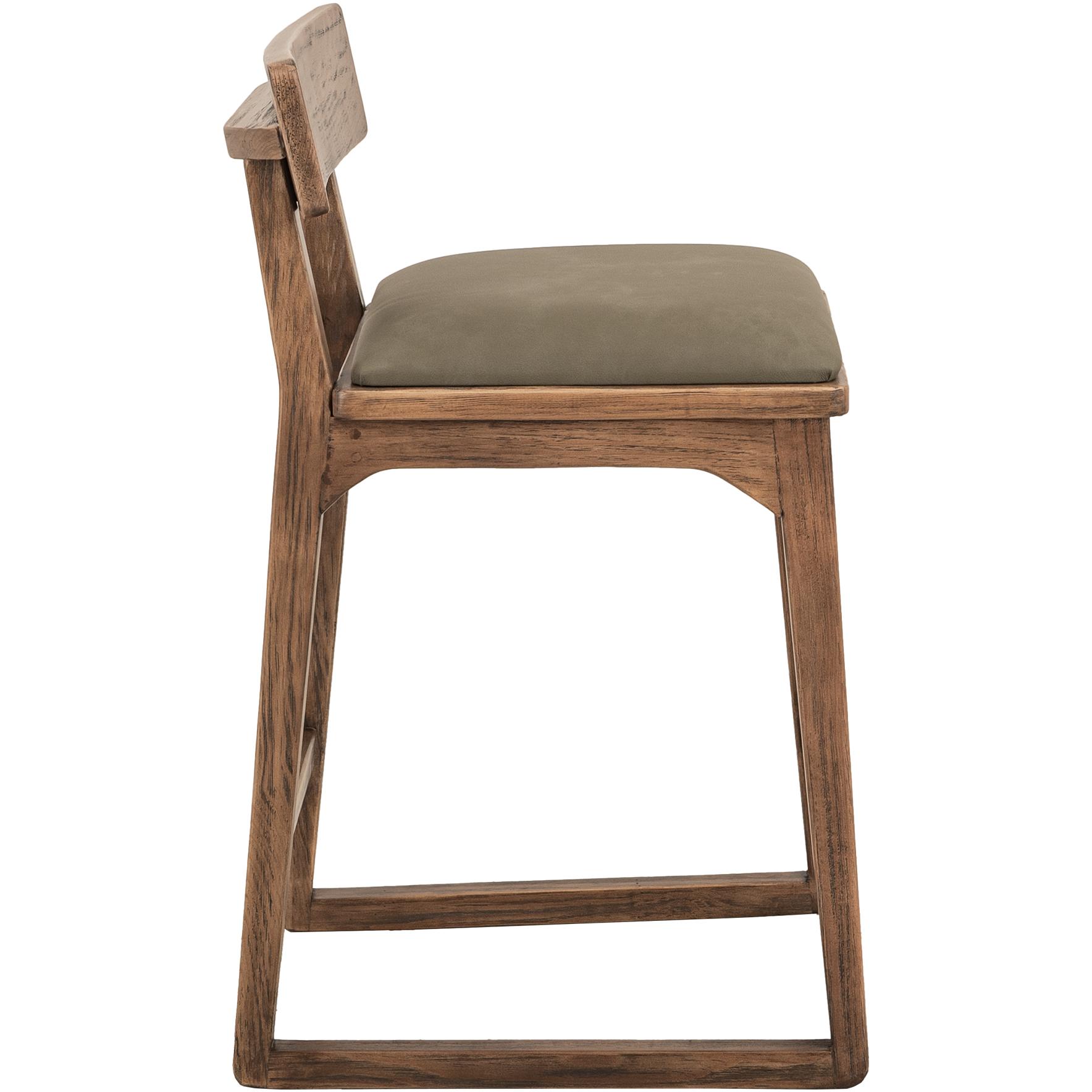 Balam Upholstered 30" Barstool 3 Balam Upholstered 30" Barstool - Image 3