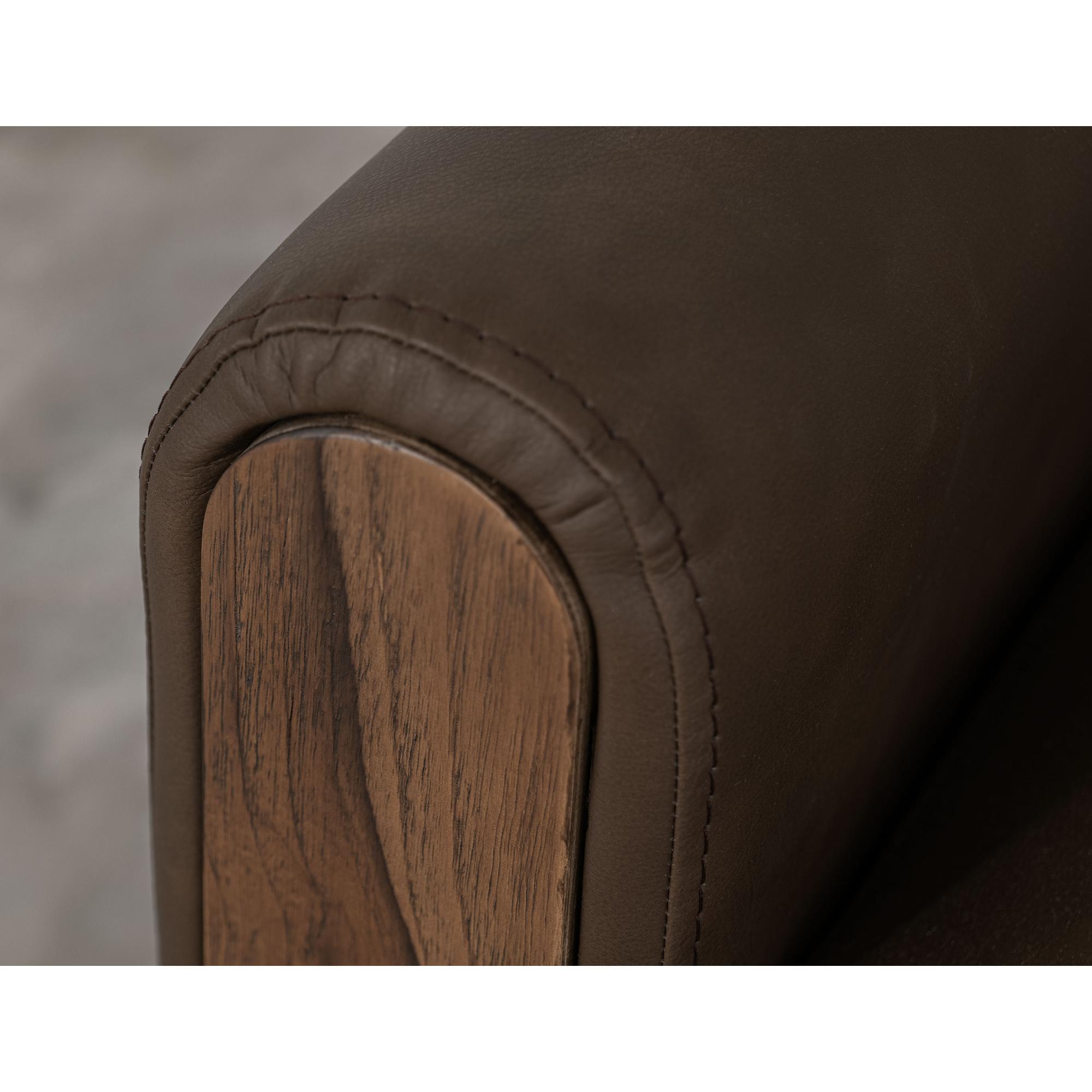 Balam Wooden Frame & Base Two-Cushion Sofa 4 Balam Wooden Frame & Base Two-Cushion Sofa - Image 4