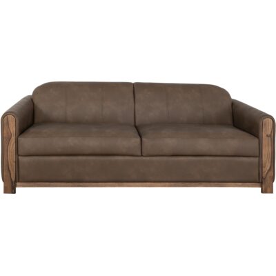 Balam Wooden Frame & Base Two-Cushion Sofa 11 Balam Wooden Frame & Base Two-Cushion Sofa IUP422-SOF-231 IUP422 SOF 231 02