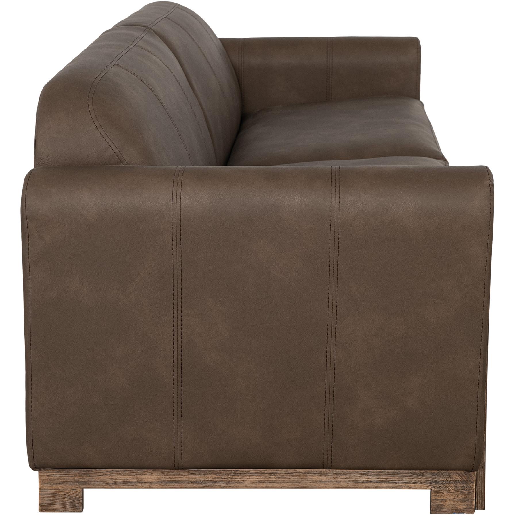 Balam Wooden Frame & Base Two-Cushion Sofa 3 Balam Wooden Frame & Base Two-Cushion Sofa - Image 3