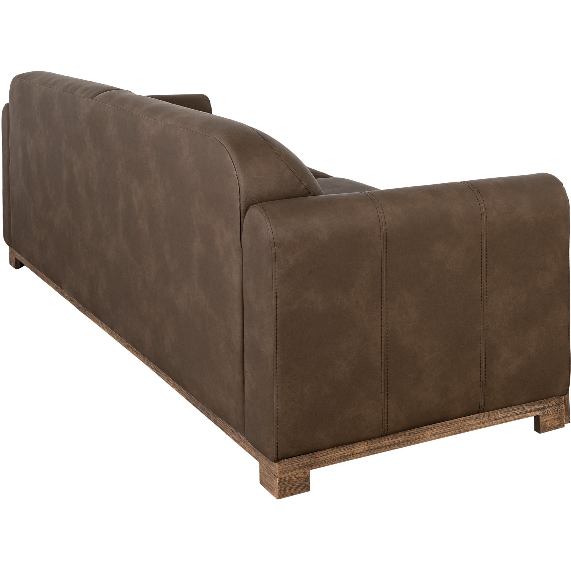Balam Wooden Frame & Base Two-Cushion Sofa 4 Balam Wooden Frame & Base Two-Cushion Sofa - Image 4