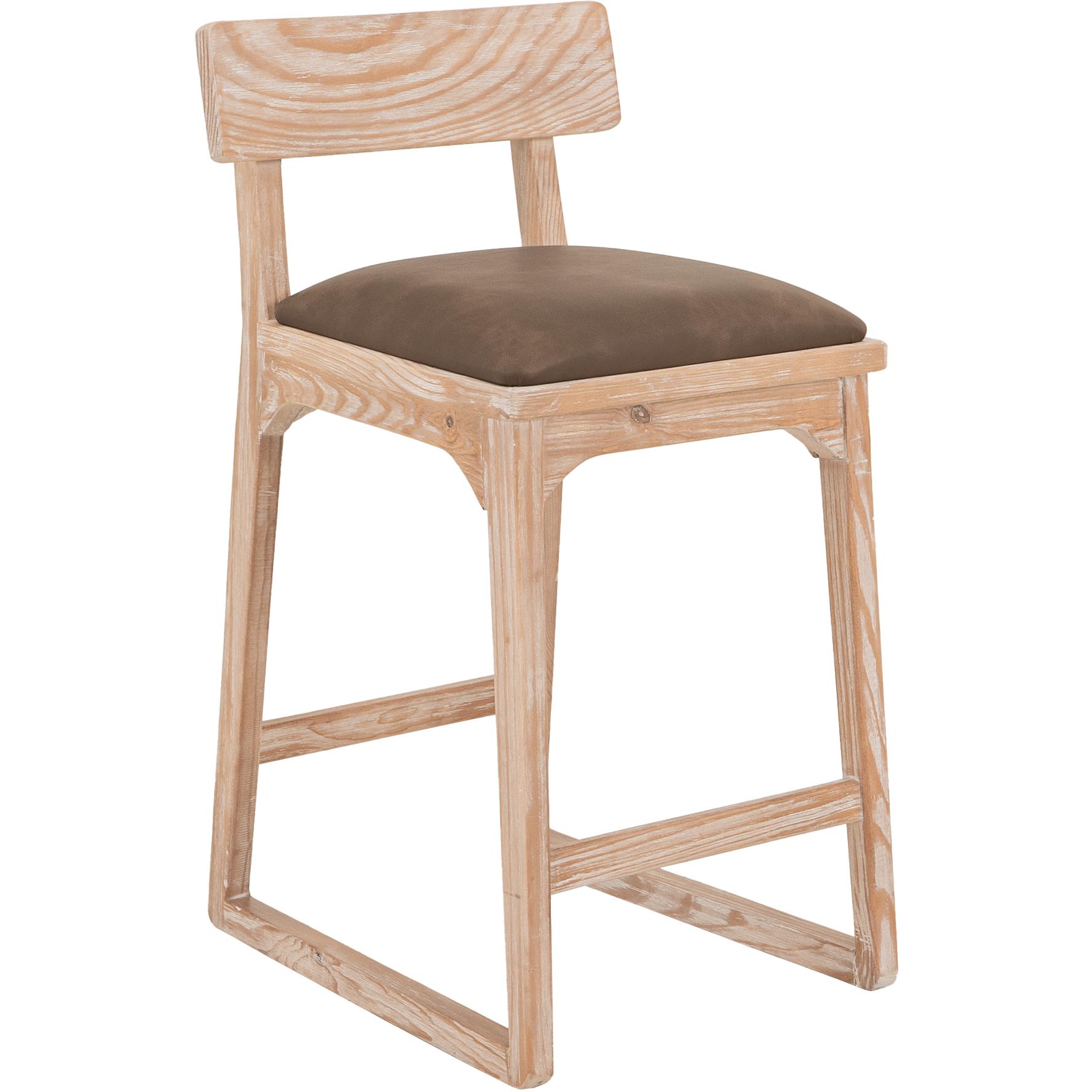 Balam Upholstered 24" Barstool 2 Balam Upholstered 24" Barstool - Image 2