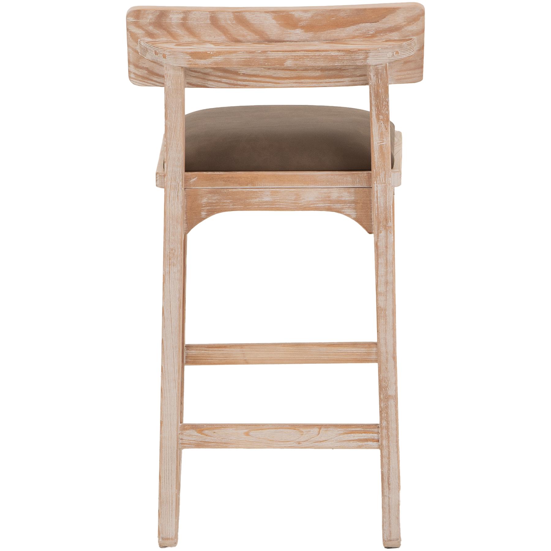 Balam Upholstered 24" Barstool 5 Balam Upholstered 24" Barstool - Image 5