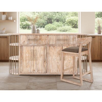 Balam Upholstered 24" Barstool 16 Balam Upholstered 24" Barstool IUP432-BST24-231 IUP432 BST24 231 06