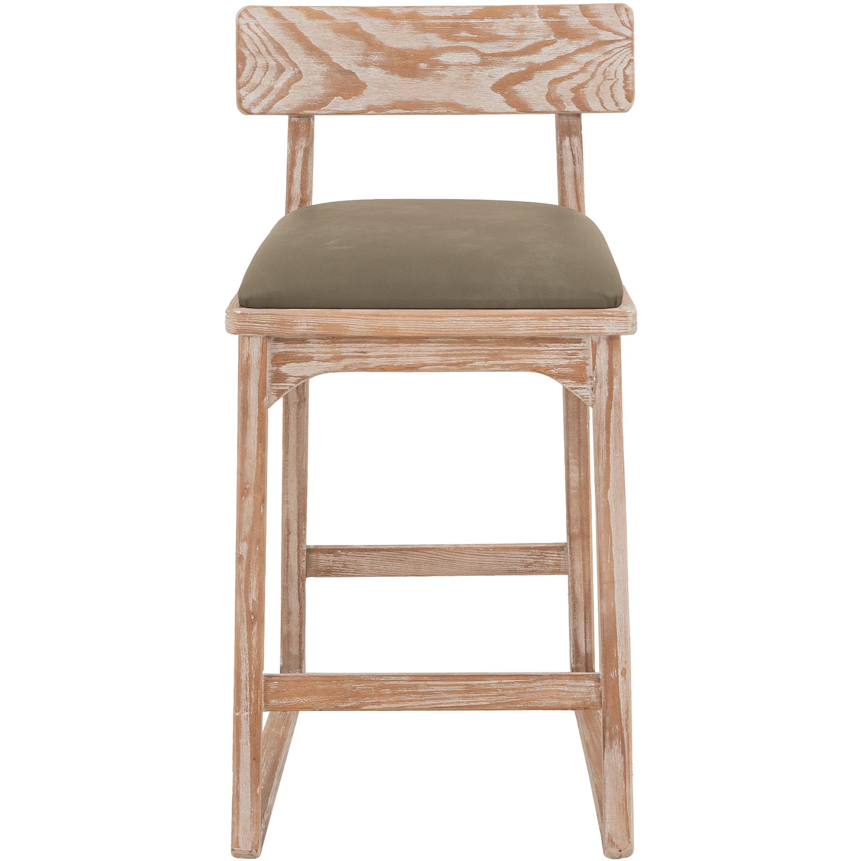 Balam Upholstered 30" Barstool 1 Balam Upholstered 30" Barstool