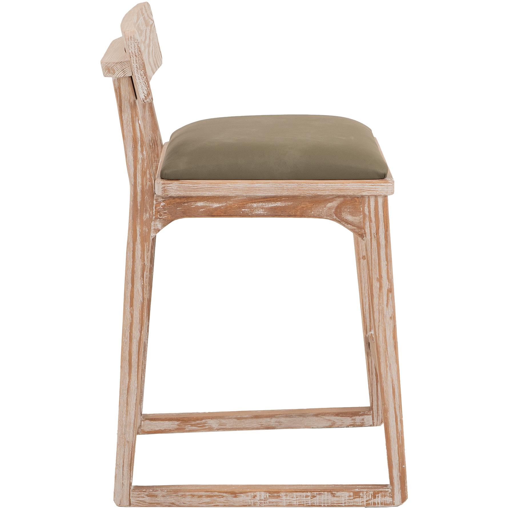 Balam Upholstered 30" Barstool 3 Balam Upholstered 30" Barstool - Image 3