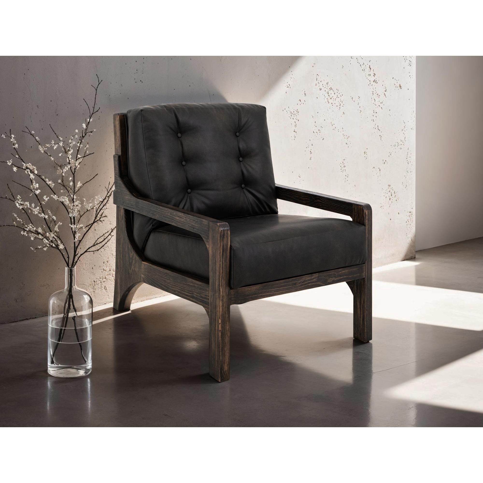 Balam Wooden Frame Armchair 6 Balam Wooden Frame Armchair - Image 6