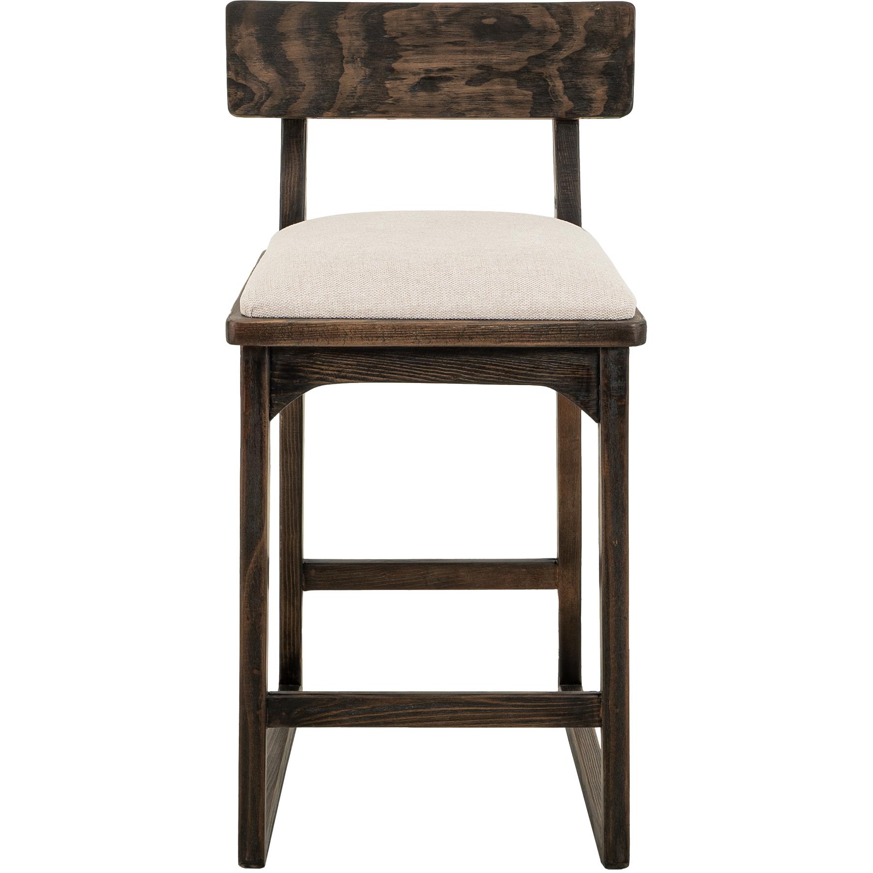 Balam Upholstered 24" Barstool 1 Balam Upholstered 24" Barstool