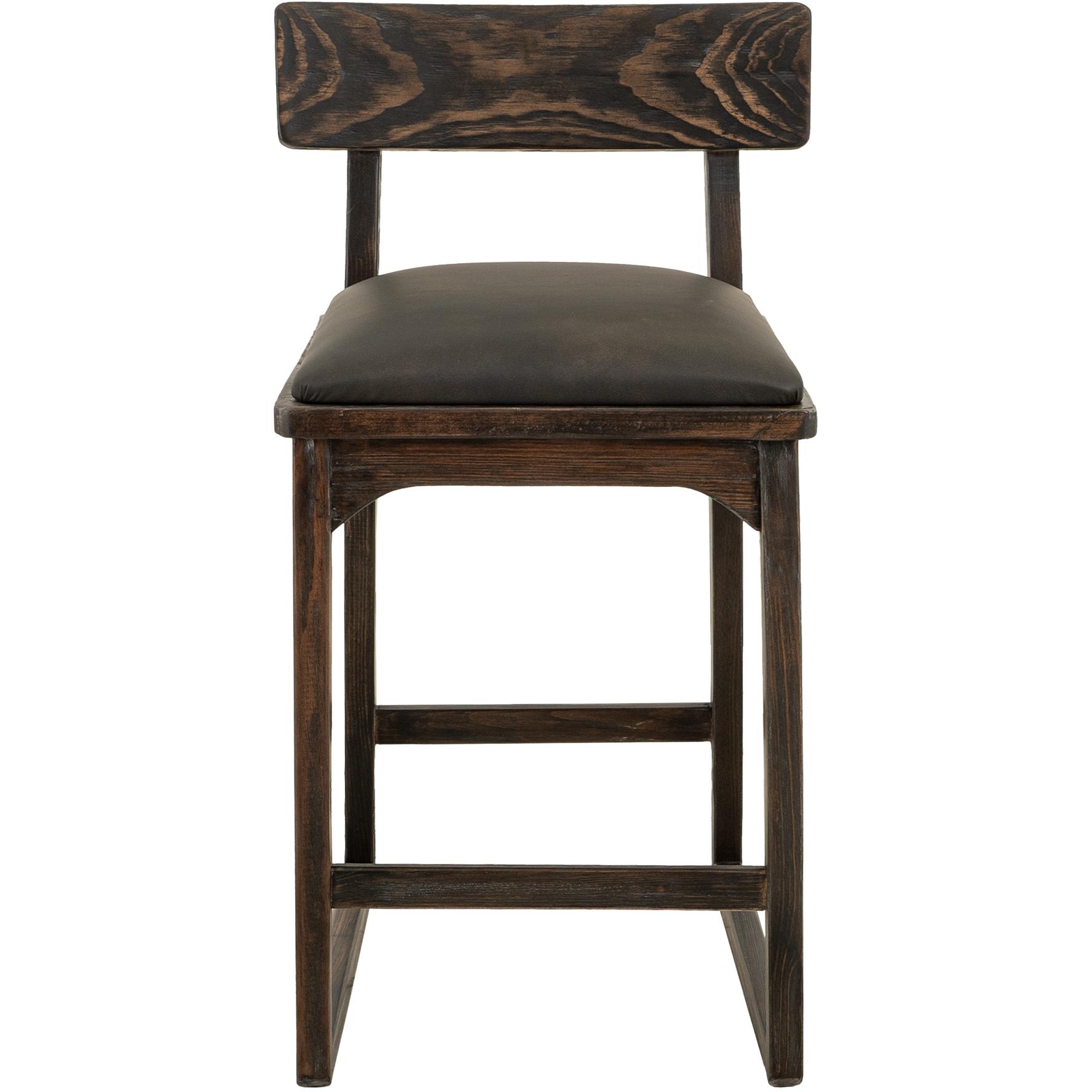 Balam Upholstered 24" Barstool 1 Balam Upholstered 24" Barstool