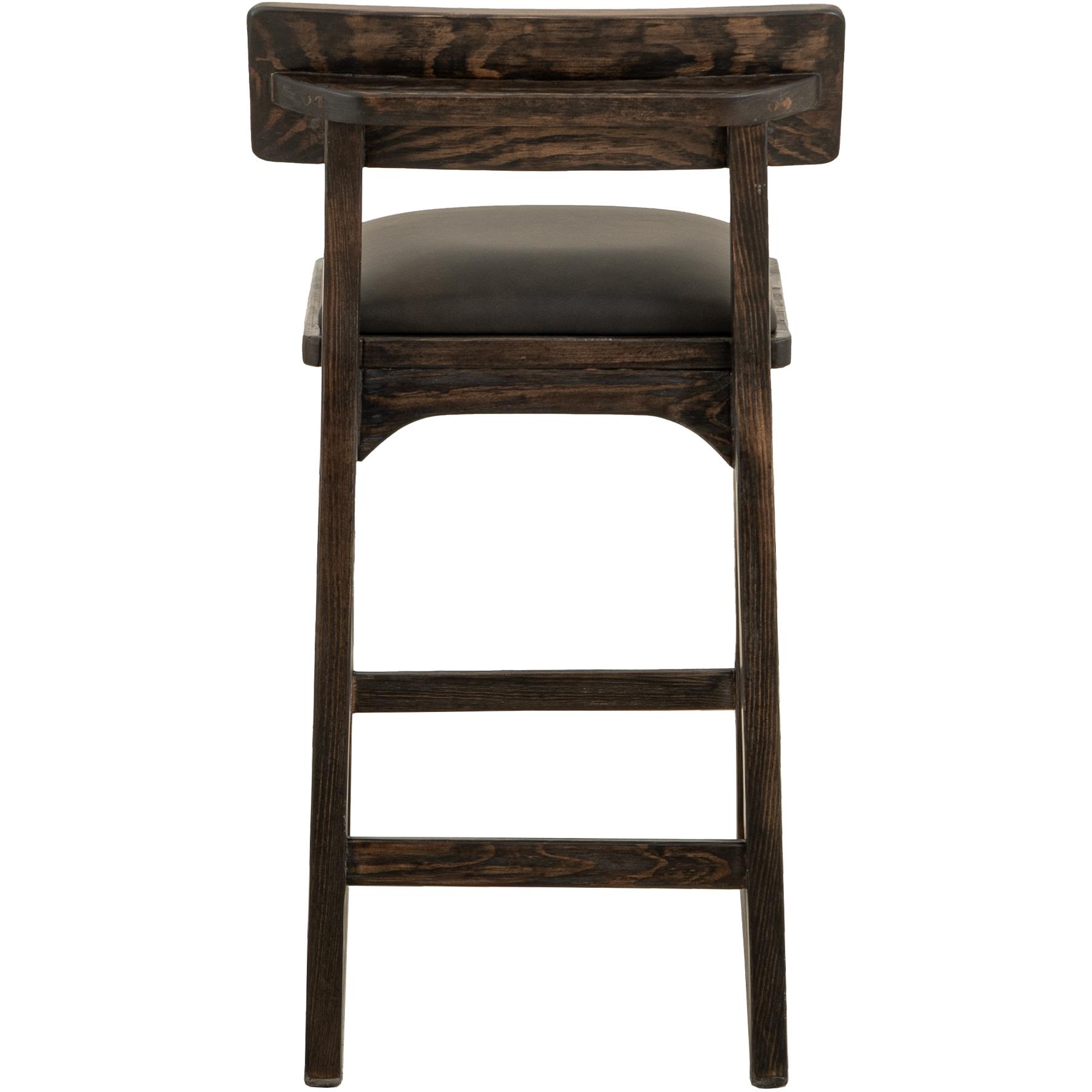 Balam Upholstered 24" Barstool 5 Balam Upholstered 24" Barstool - Image 5