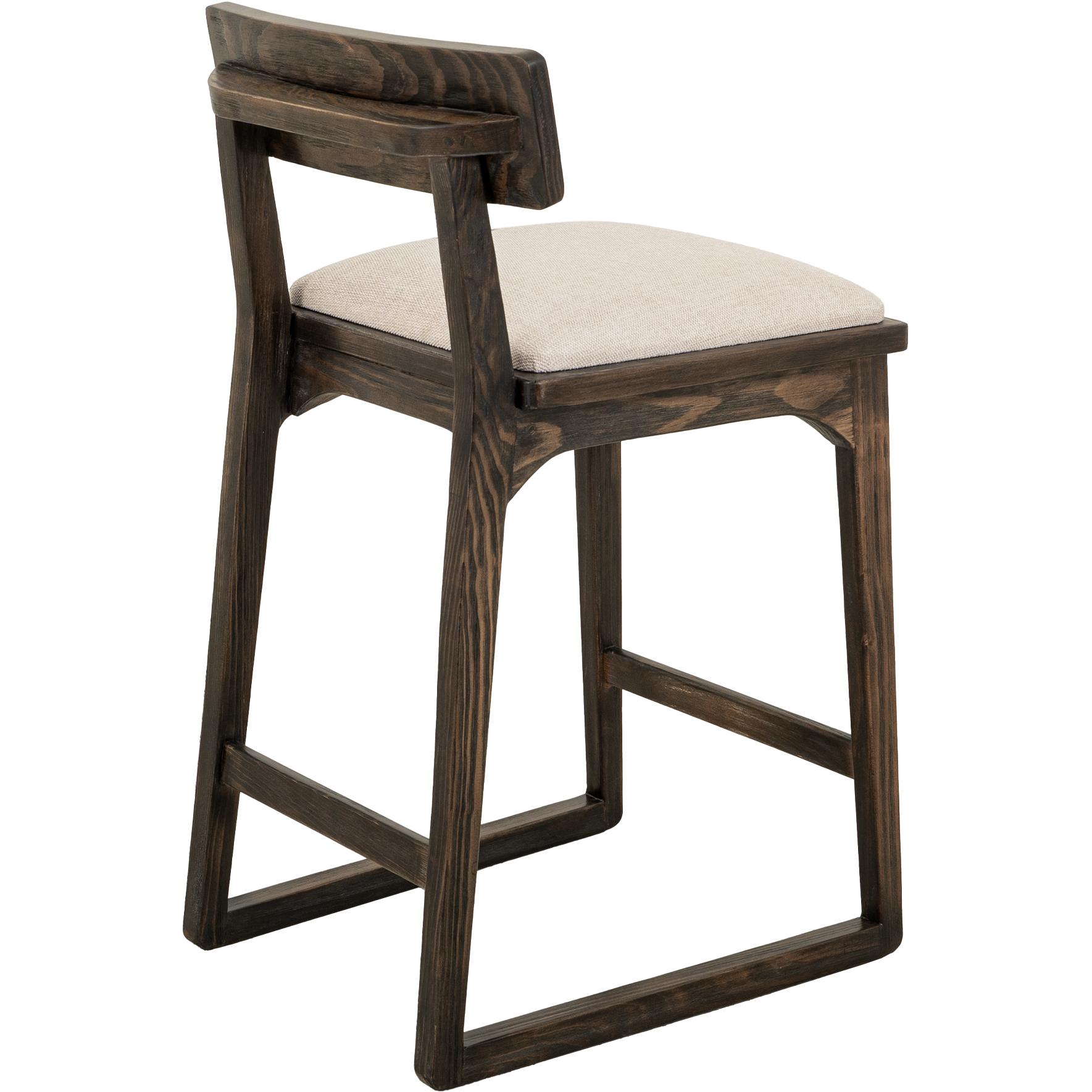 Balam Upholstered 30" Barstool 4 Balam Upholstered 30" Barstool - Image 4