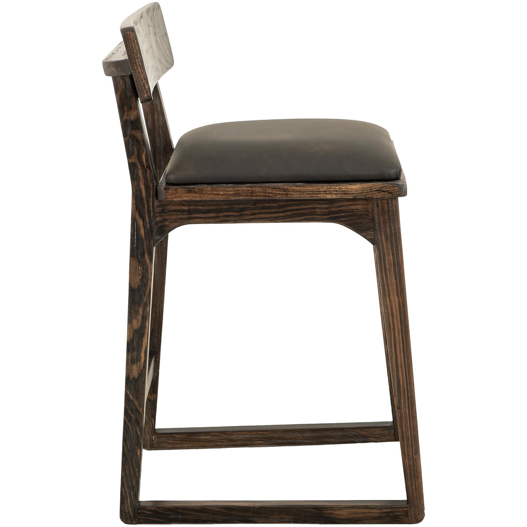 Balam Upholstered 30" Barstool 3 Balam Upholstered 30" Barstool - Image 3