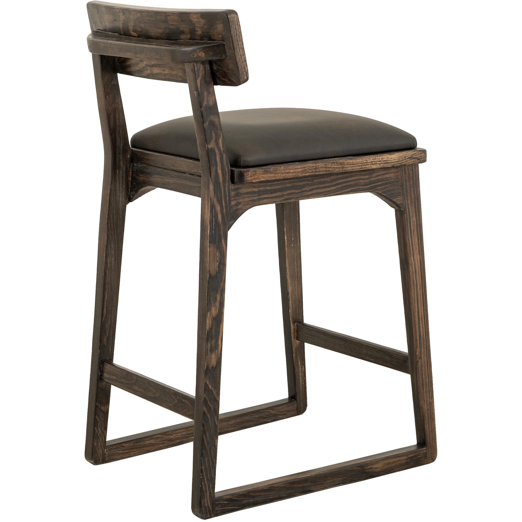 Balam Upholstered 30" Barstool 4 Balam Upholstered 30" Barstool - Image 4