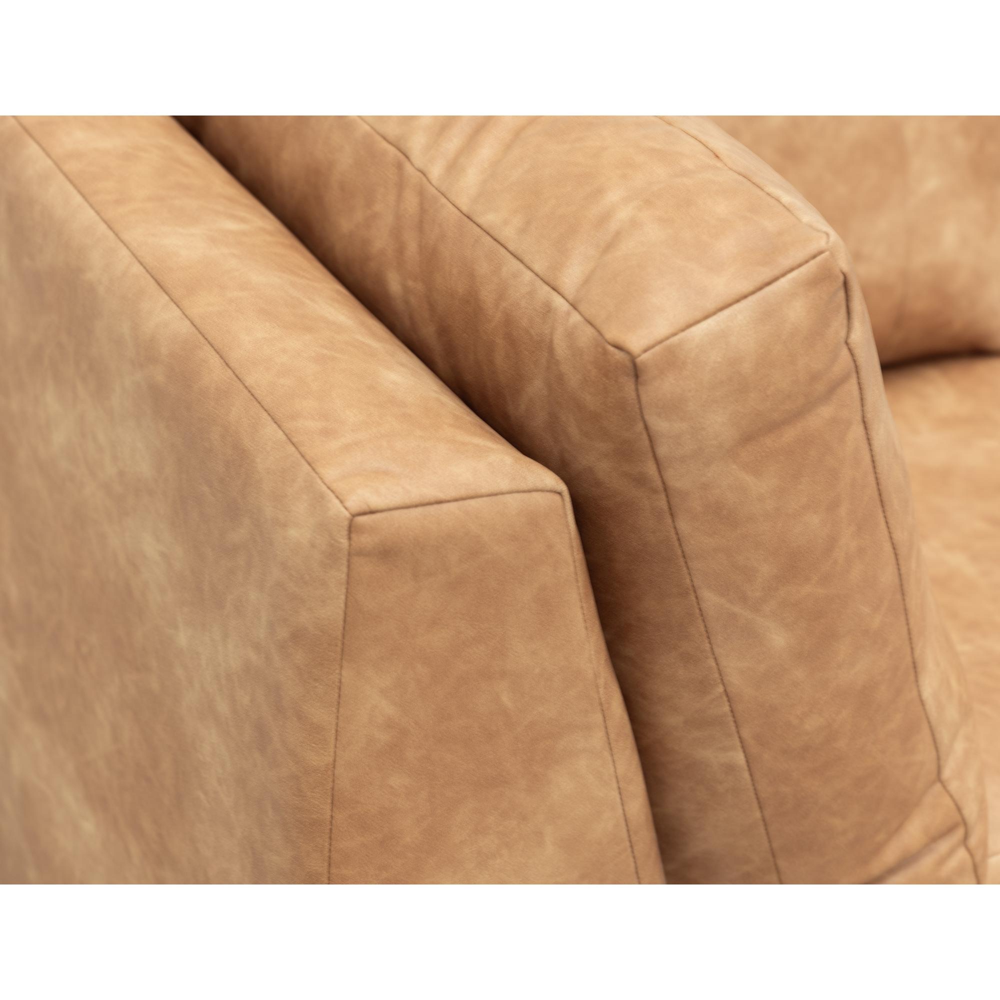 Olivo Wooden Frame & Base Upholstered Square Ottoman 6 Olivo Wooden Frame & Base Upholstered Square Ottoman - Image 6