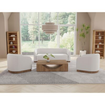 Suomi Wooden Frame & Base Loveseat IUP551-LOV-101 IUP551 LOV 101 04