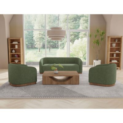 Suomi Wooden Frame & Base Loveseat 9 Suomi Wooden Frame & Base Loveseat IUP551-LOV-111 IUP551 LOV 111 04