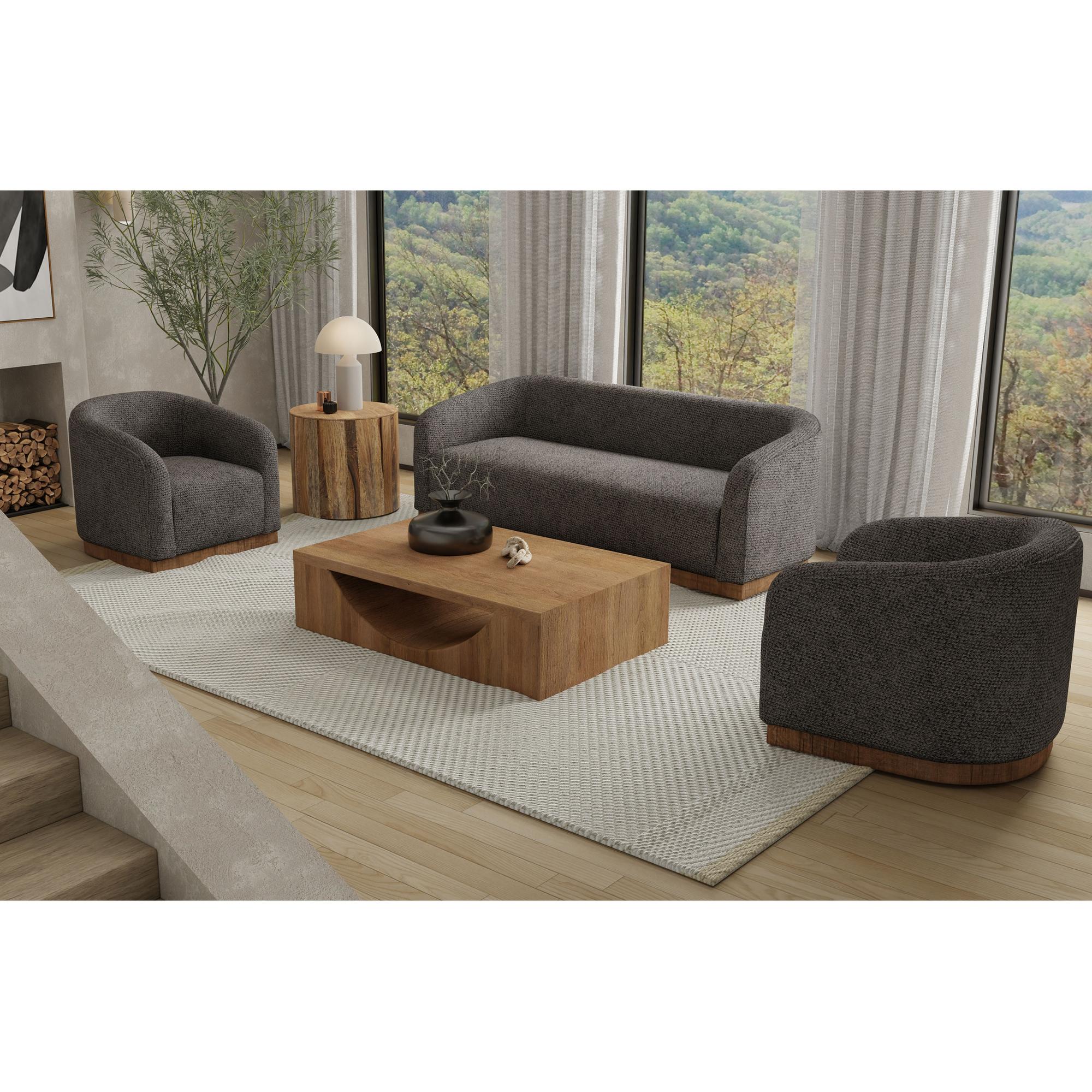 Suomi Wooden Frame & Base Loveseat 4 Suomi Wooden Frame & Base Loveseat - Image 4