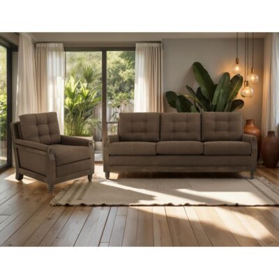 Xel-Ha II Wooden Frame Upholstered Loveseat IUP574-LOV-183 IUP574 LOV 183 03
