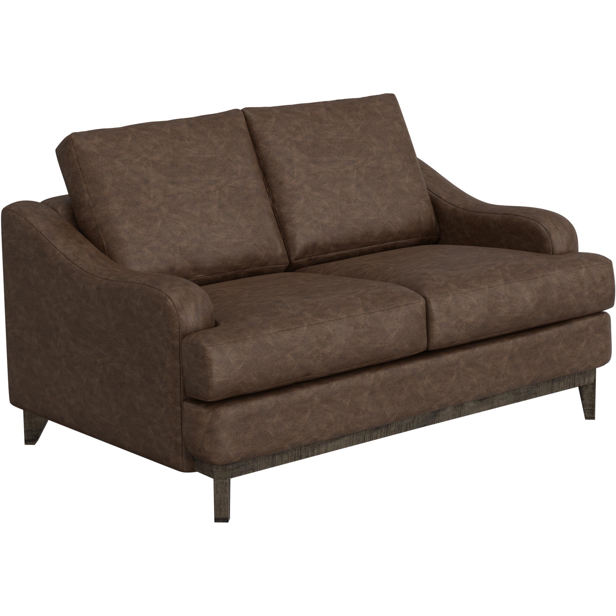 Alfa Wooden Frame & Base Loveseat 1 Alfa Wooden Frame & Base Loveseat