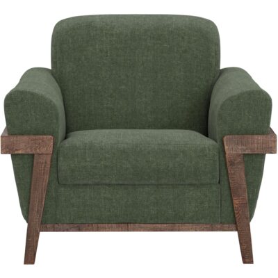 Loft Brown Wooden Frame & Base Armchair 8 Loft Brown Wooden Frame & Base Armchair IUP644-ACH-111 IUP644 ACH 111 02