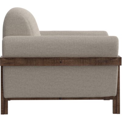 Loft Brown Wooden Frame & Base Armchair IUP644-ACH-161 IUP644 ACH 161 03