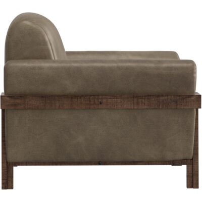 Loft Brown Wooden Frame & Base Armchair IUP644-ACH-201 IUP644 ACH 201 03