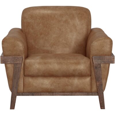 Loft Brown Wooden Frame & Base Armchair 8 Loft Brown Wooden Frame & Base Armchair IUP644-ACH-202 IUP644 ACH 202 02