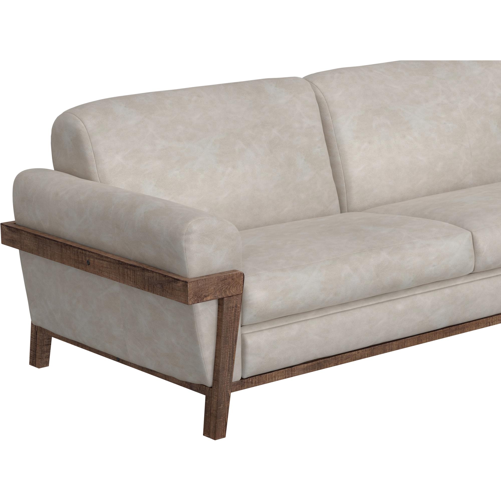 Loft Brown Wooden Frame & Base Armchair 5 Loft Brown Wooden Frame & Base Armchair - Image 5