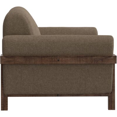 Loft Brown Wooden Frame & Base Loveseat 9 Loft Brown Wooden Frame & Base Loveseat IUP644-LOV-152 IUP644 LOV 152 03