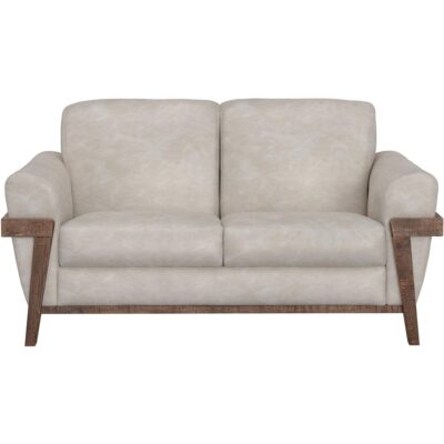 Loft Brown Wooden Frame & Base Loveseat 8 Loft Brown Wooden Frame & Base Loveseat IUP644-LOV-210 IUP644 LOV 210 02