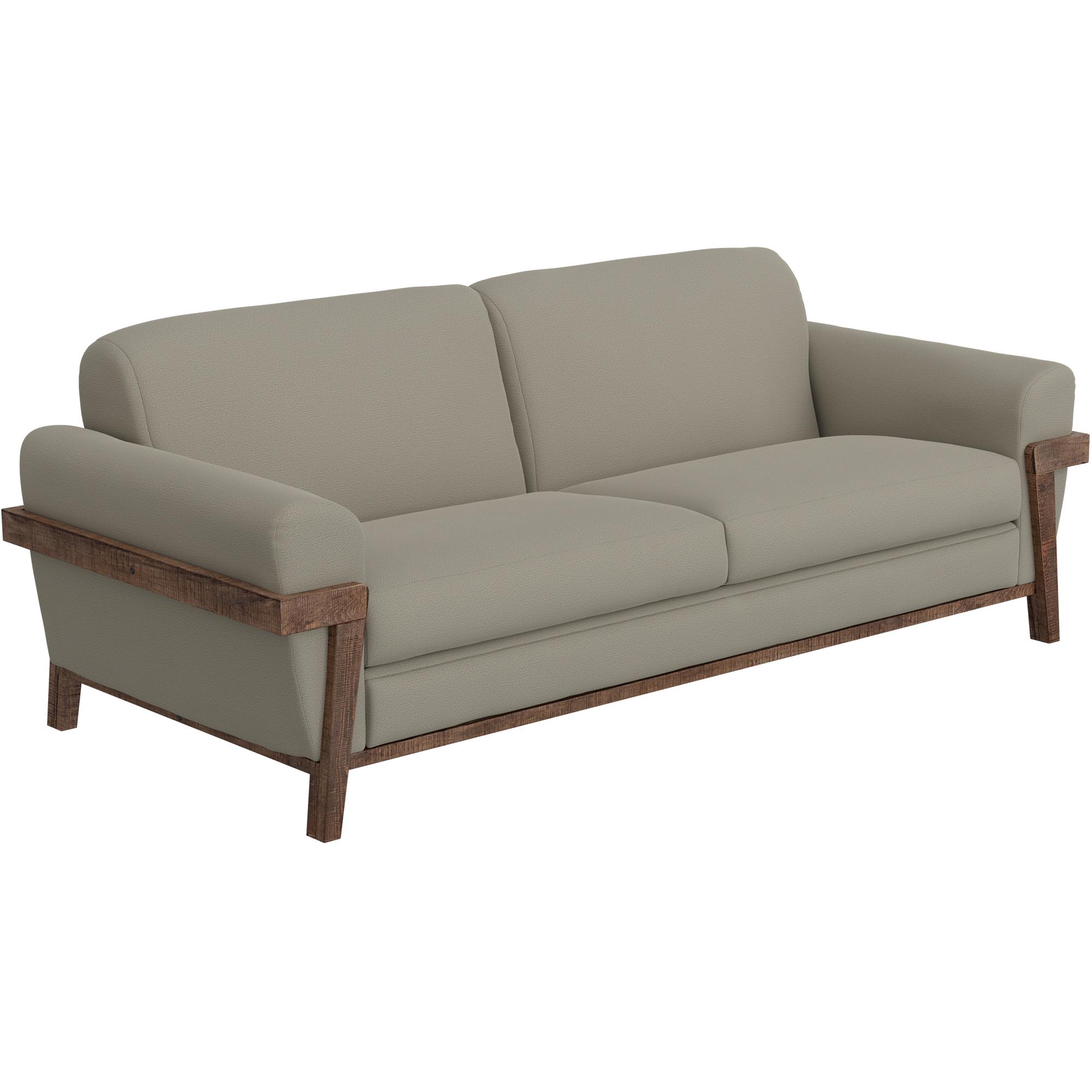 Loft Brown Wooden Frame & Base Sofa 1 Loft Brown Wooden Frame & Base Sofa