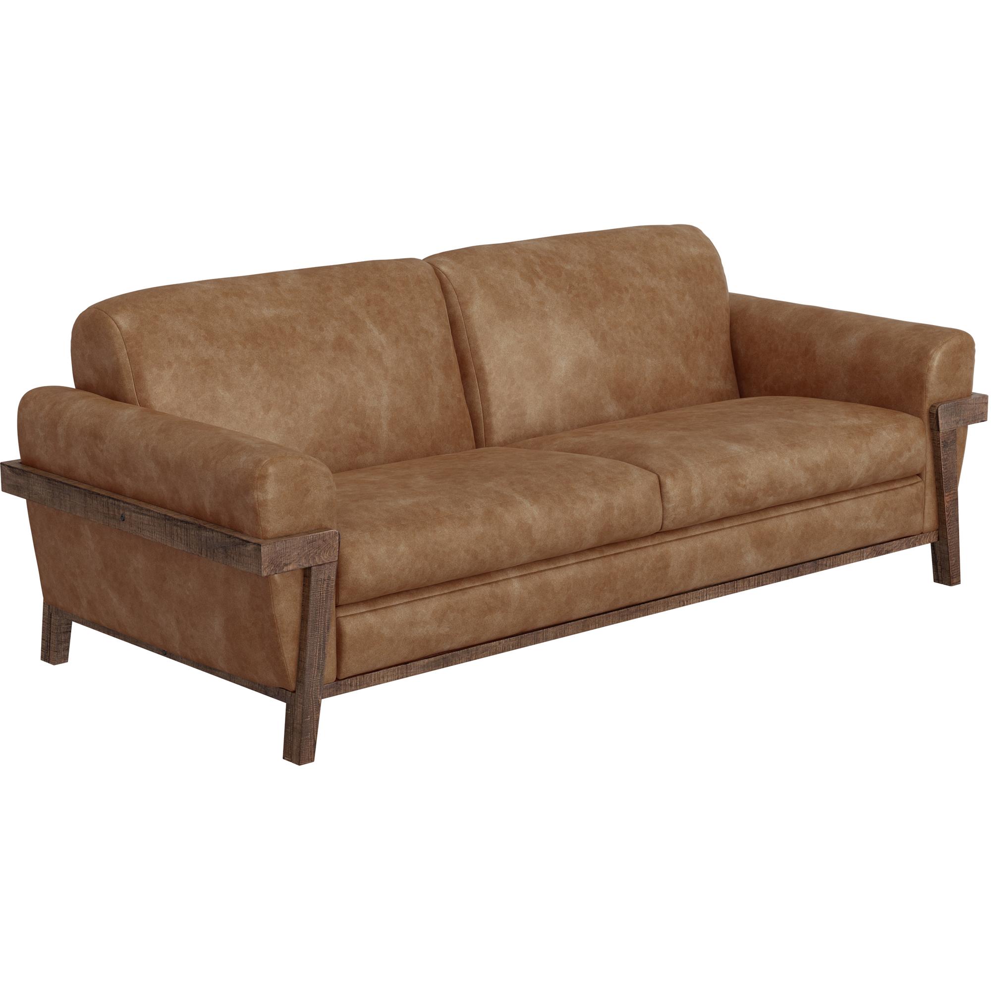 Loft Brown Wooden Frame & Base Sofa 1 Loft Brown Wooden Frame & Base Sofa