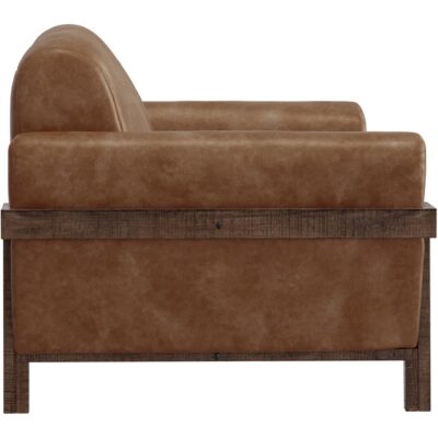 Loft Brown Wooden Frame & Base Sofa 9 Loft Brown Wooden Frame & Base Sofa IUP644-SOF-202 IUP644 SOF 202 03