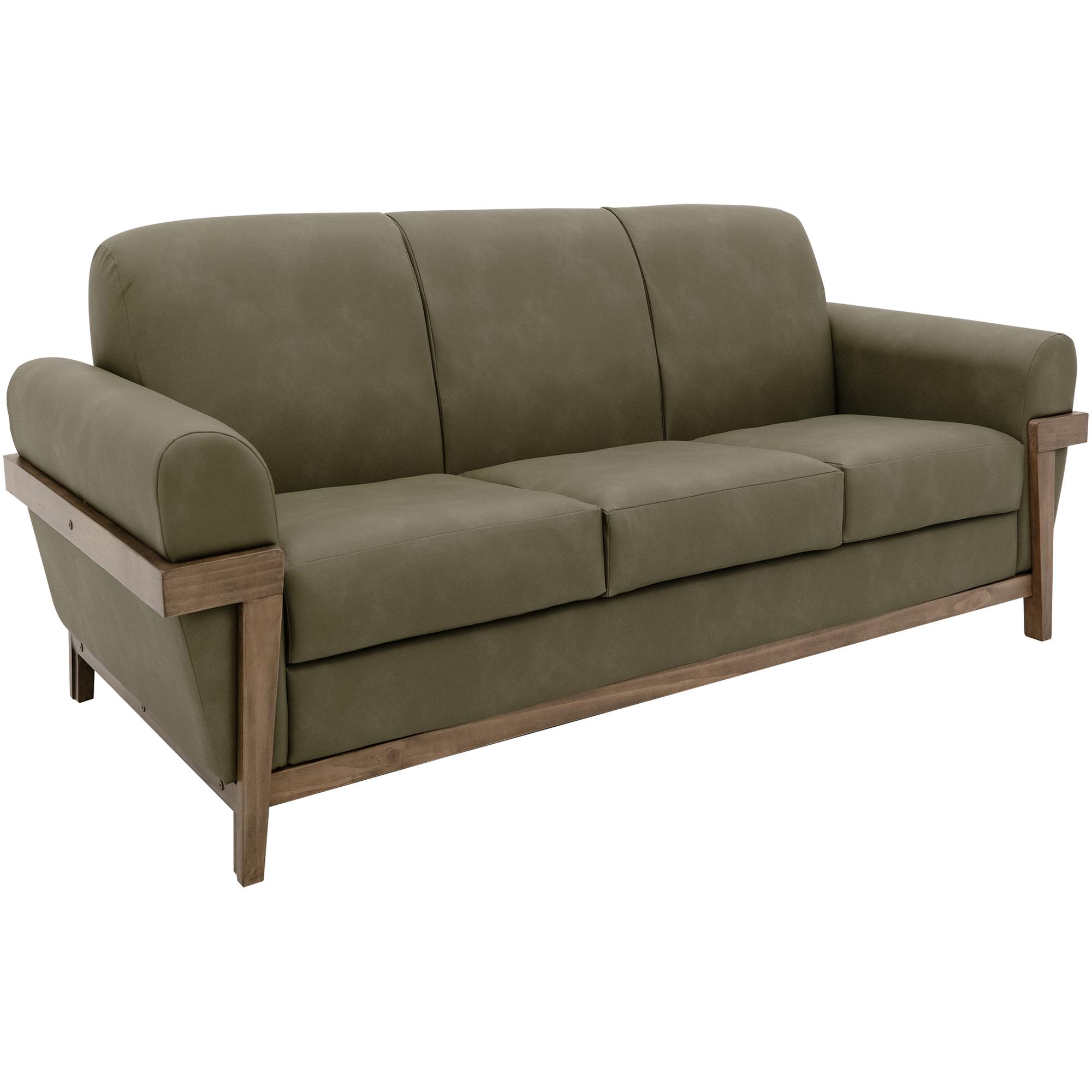 Mezquite Wooden Frame & Base Sofa 1 Mezquite Wooden Frame & Base Sofa