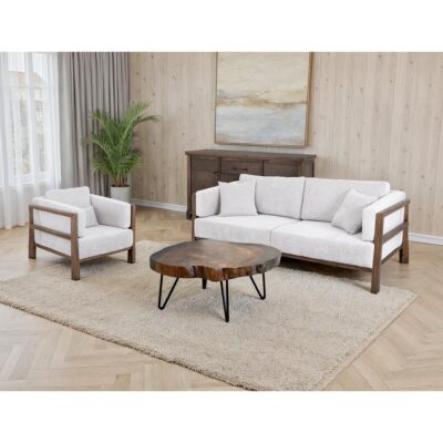 Roots Wooden Frame Upholstered Sofa IUP673-SOF-184 IUP673 SOF 184 05