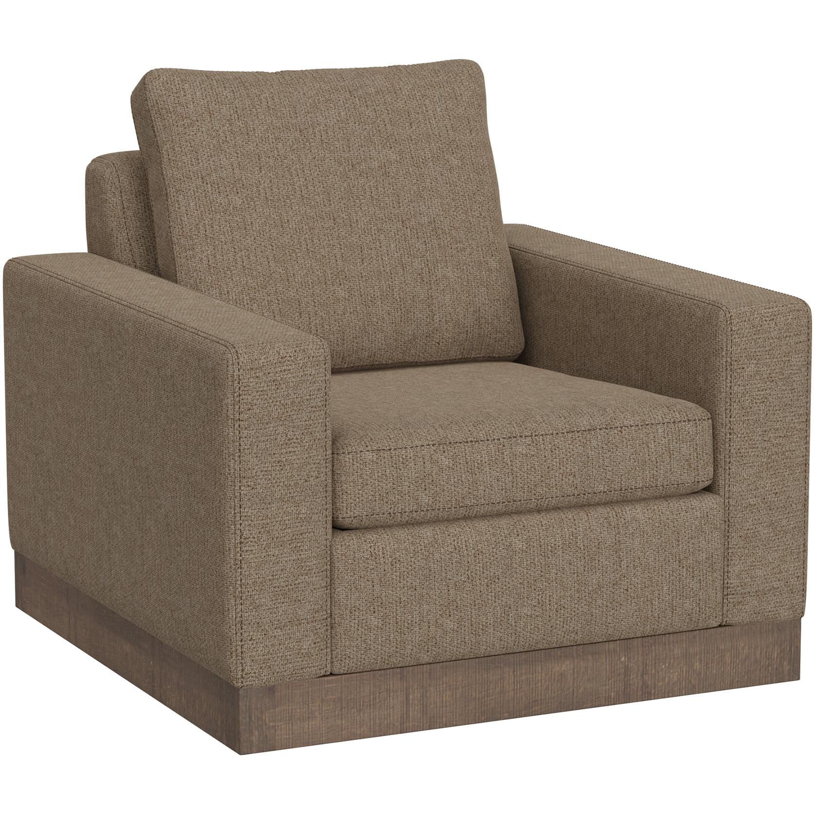 Georgia Wooden Frame & Base Armchair 1 Georgia Wooden Frame & Base Armchair