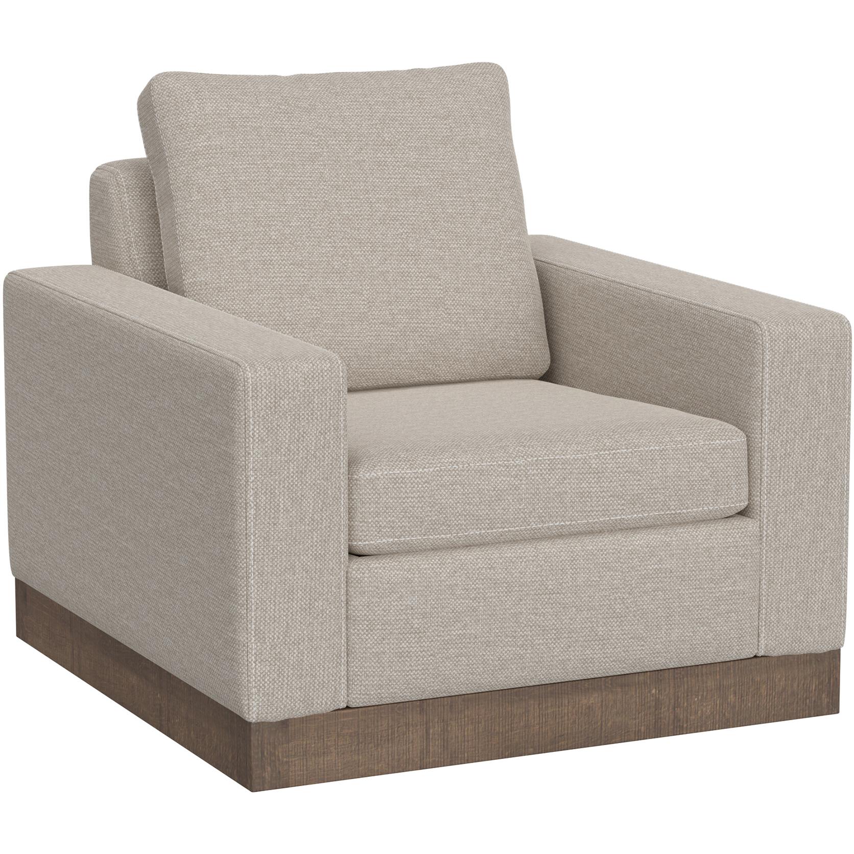 Georgia Wooden Frame & Base Armchair 2 Georgia Wooden Frame & Base Armchair - Image 2