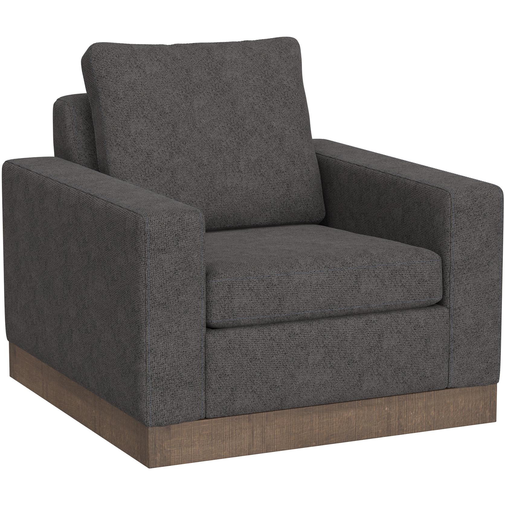 Georgia Wooden Frame & Base Armchair 4 Georgia Wooden Frame & Base Armchair - Image 4