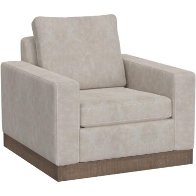 Georgia Wooden Frame & Base Armchair