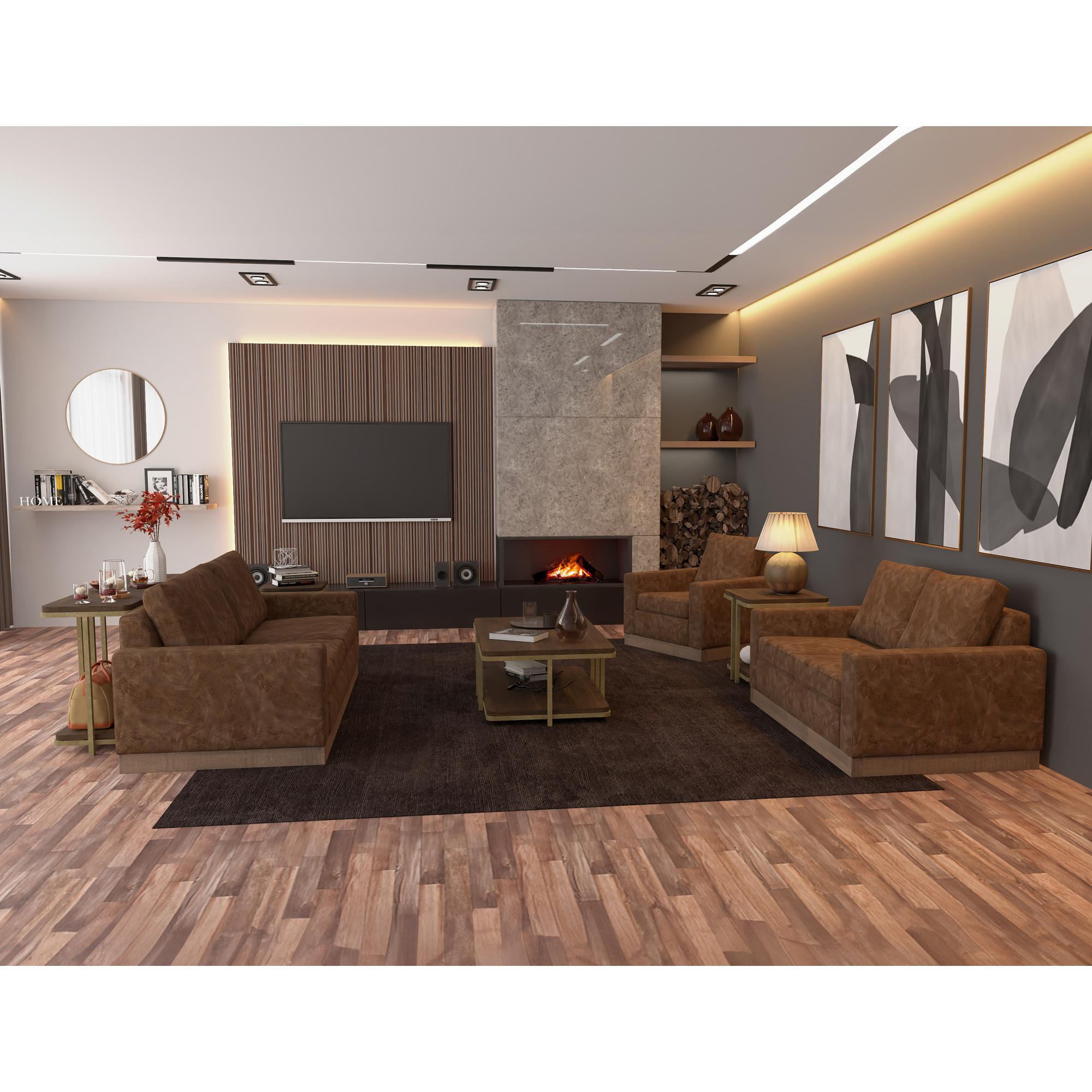 Georgia Wooden Frame & Base Loveseat 4 Georgia Wooden Frame & Base Loveseat - Image 4