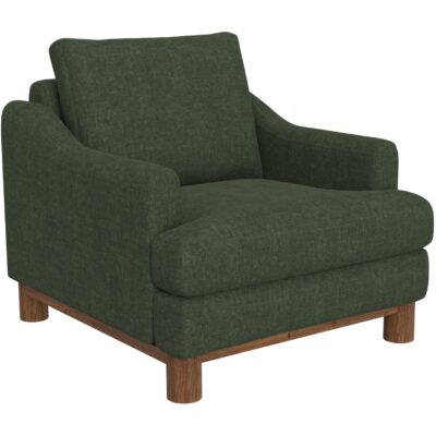 Olimpia Wooden Frame & Base Armchair