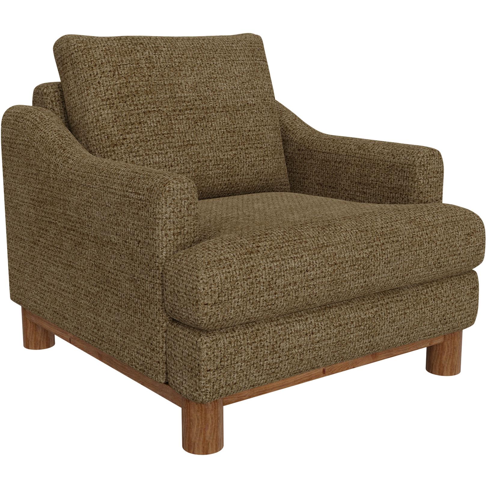 Olimpia Wooden Frame & Base Armchair 1 Olimpia Wooden Frame & Base Armchair