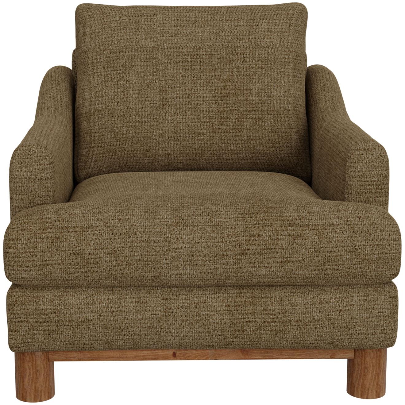 Olimpia Wooden Frame & Base Armchair 2 Olimpia Wooden Frame & Base Armchair - Image 2