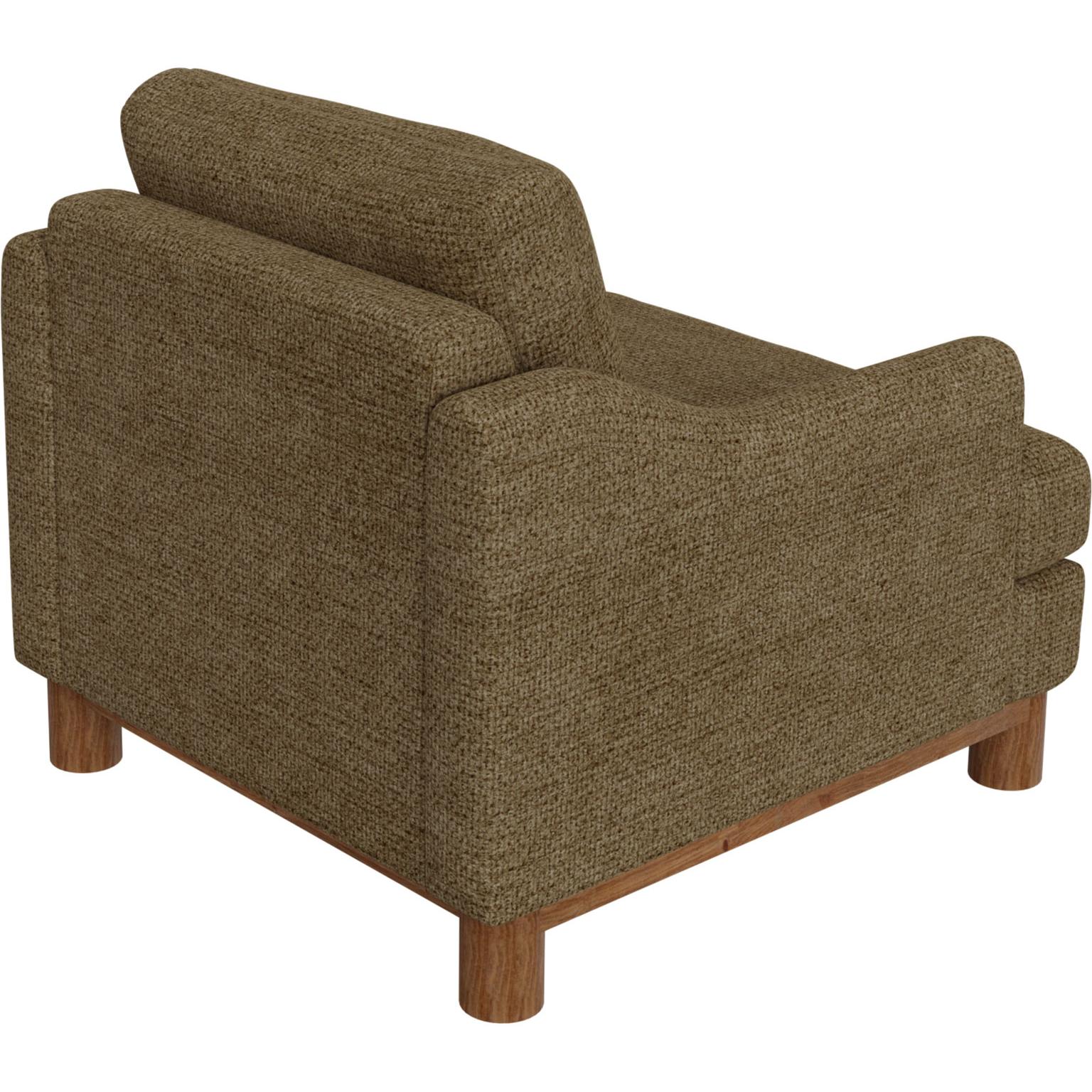Olimpia Wooden Frame & Base Armchair 3 Olimpia Wooden Frame & Base Armchair - Image 3