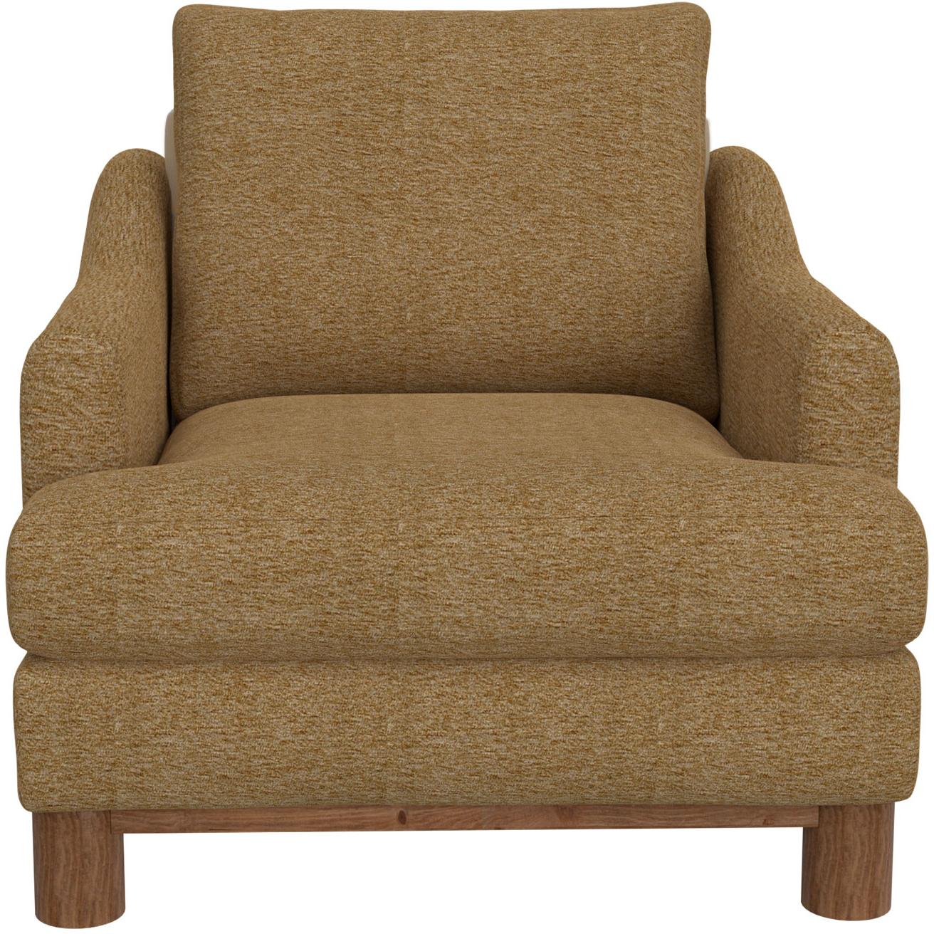 Olimpia Wooden Frame & Base Armchair 2 Olimpia Wooden Frame & Base Armchair - Image 2