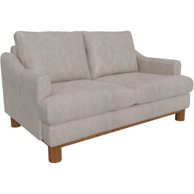 Olimpia Wooden Frame & Base Loveseat