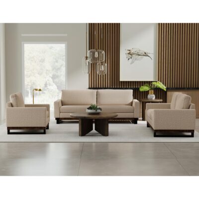 Blackburn Metal & Wood Base Loveseat IUP778-LOV-175 IUP778 LOV 175 04