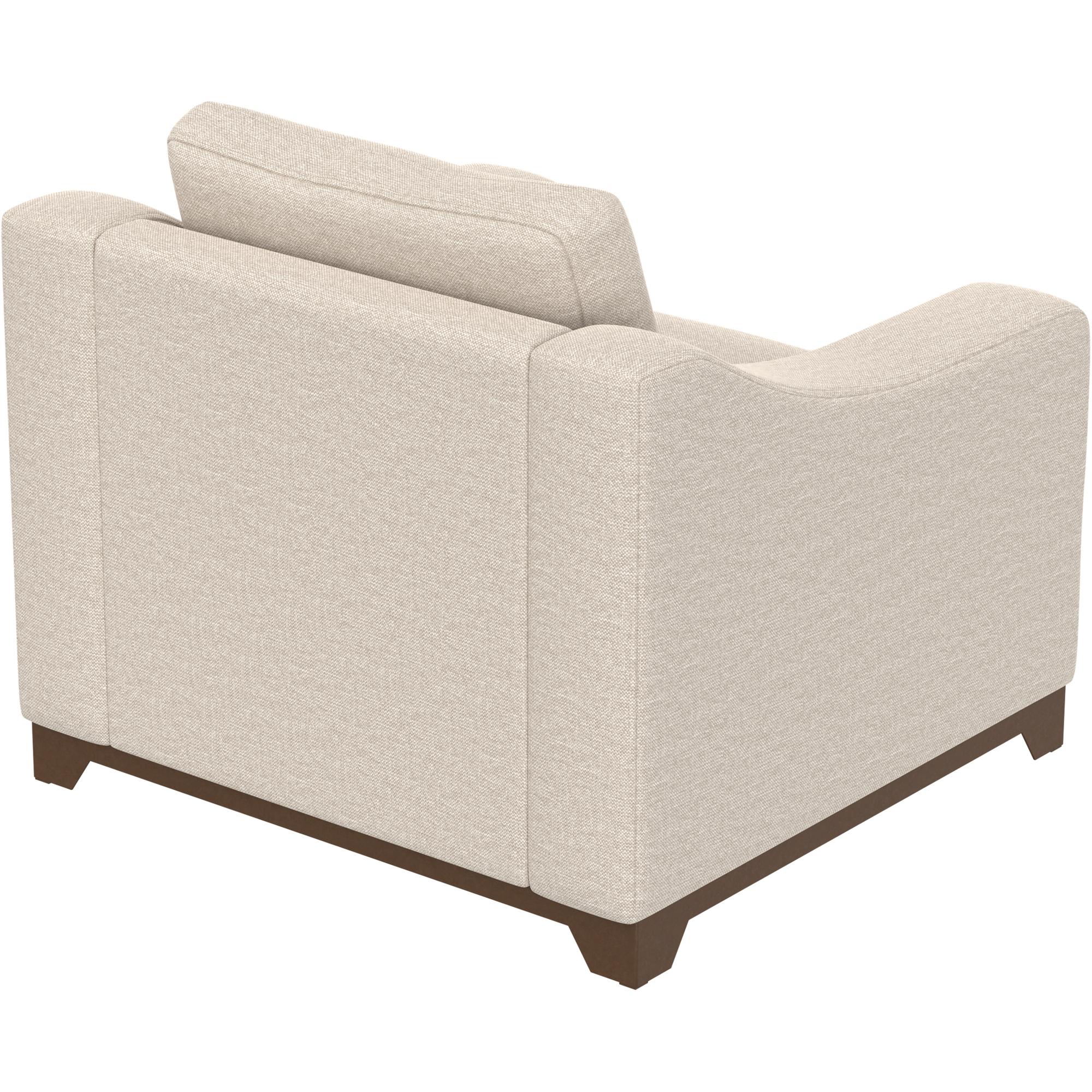 Natural Parota Wooden Frame & Base Armchair 3 Natural Parota Wooden Frame & Base Armchair - Image 3