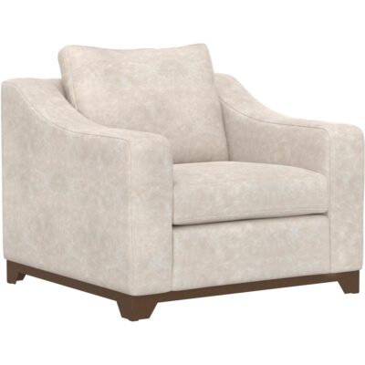 Natural Parota Wooden Frame & Base Armchair